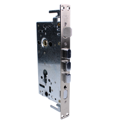 HOOPLY Key Operated Latch & 4 Deadbolt - Gearbox For Container Door Multi Lock
