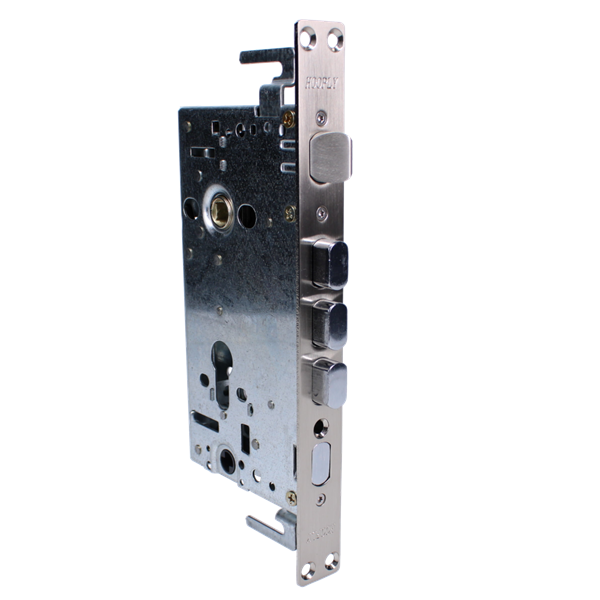 HOOPLY Key Operated Latch & 4 Deadbolt - Gearbox For Container Door Multi Lock