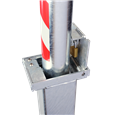 AUTOPA Retractapost Padlocked Retractable Parking Post