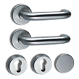 ABLOY 60-0319-SSS Futura Lever Handle Pair To Suit the EL560 & EL561