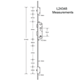 GU Secury Auto A2 1050 Multipoint Lock - 2 Deadlocks