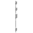 WINKHAUS AV2 EntryGuard Lever Operated Latch & Deadbolt 16mm Flat - 2 Hook