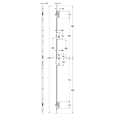 WINKHAUS AV2 EntryGuard Lever Operated Latch & Deadbolt 20mm Radius - 2 Hook