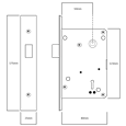 MORGAN ACL500 ACL Universal Lock Set