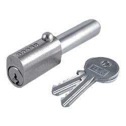 ILS FDM005-1 Oval Bullet Lock 90mm x 14mm x 33mm
