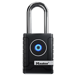 MASTER LOCK Weather Resistant Long Shackle Bluetooth Padlock