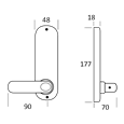 BORG LOCKS  BL5201 Marine Grade Pro Digital Lock