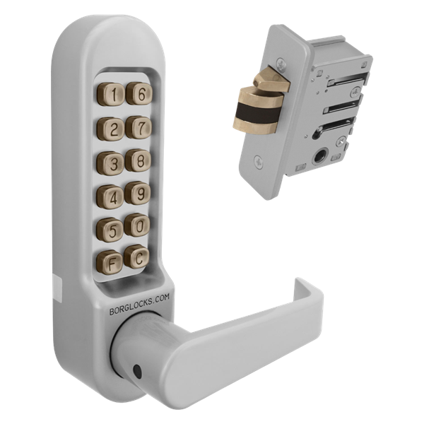 BORG LOCKS BL5402 Digital Lock With Inside Handle And 28mm Latch