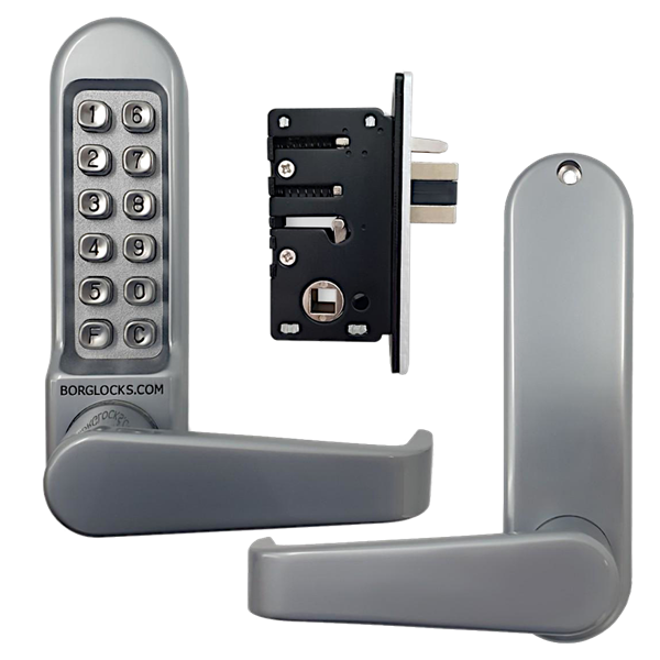 BORG LOCKS BL5402 Digital Lock With Inside Handle And 28mm Latch