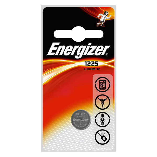 ENERGIZER CR1225 3V Lithium Coin Cell Battery