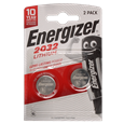 ENERGIZER CR2032 3V Lithium Coin Cell Battery - Twin Pack