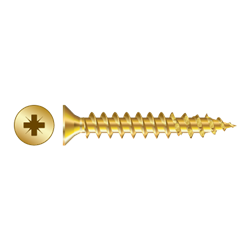 RAPIERSTAR Sharp Point Wood Screw - Countersunk