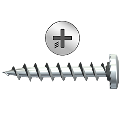 RAPIERSTAR Sharp Point Screws For Reinforced UPVC - Pan Head