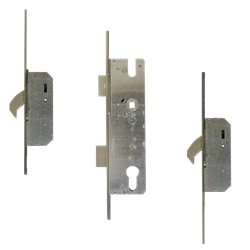 WINKHAUS Cobra Keywind Latch & Deadbolt 20mm Radius Faceplate - 2 Hook