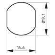 RONIS 23750 32mm Nut Fix Latchlock To Suit 7.5mm Padlock