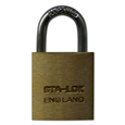 B&G STA-LOCK C Series Brass Open Shackle Padlock - Steel Shackle