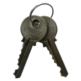 B&G Warded Brass Open Shackle Padlock - Steel Shackle