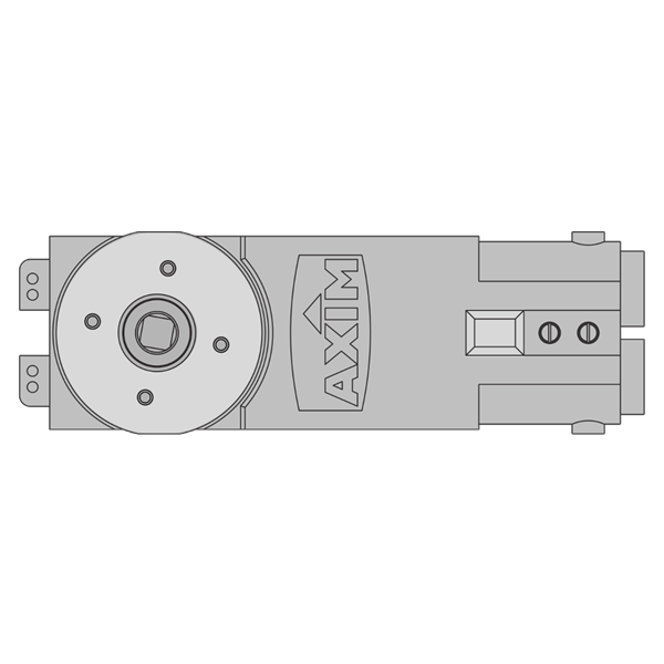 AXIM TC-9901 Concealed Transom Closer Body Only Size 1