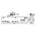 GEZE TS4000S Size 1-6 Overhead Door Closer