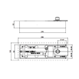 GEZE TS500N EN3 Size 3 Floor Spring