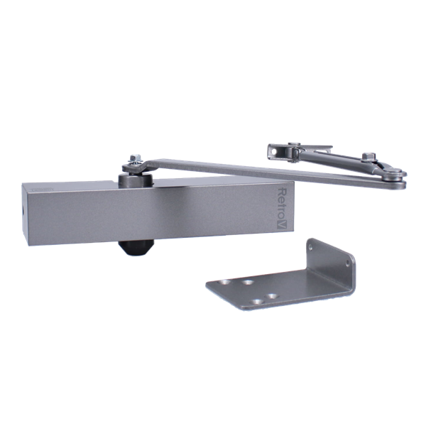 UNION RETRO V Size 3-4 Overhead Door Closer
