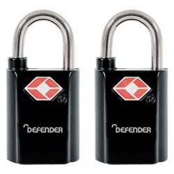 DEFENDER TSA Travel Sentry Padlock - Key Locking