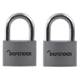 DEFENDER Aluminium Open Shackle Padlock