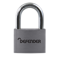 DEFENDER Aluminium Open Shackle Padlock