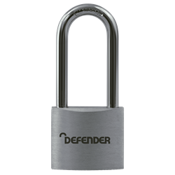 DEFENDER Aluminium Long Shackle Padlock