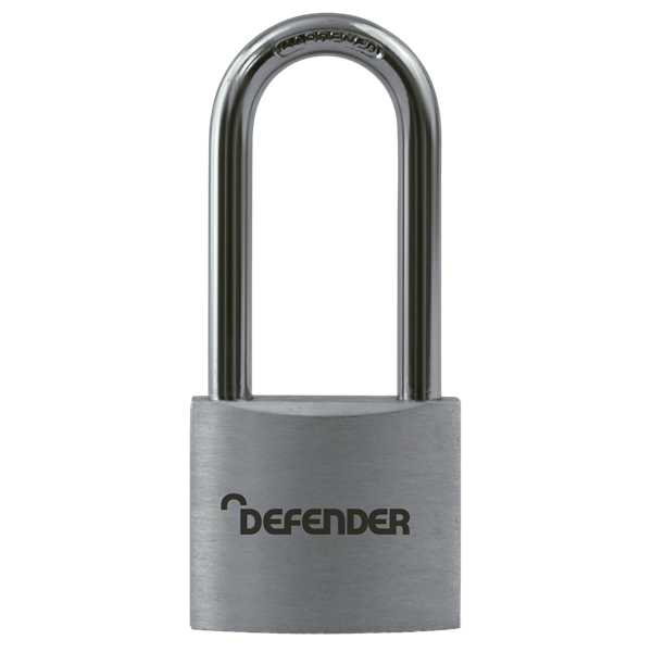 DEFENDER Aluminium Long Shackle Padlock