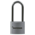 DEFENDER Aluminium Long Shackle Padlock