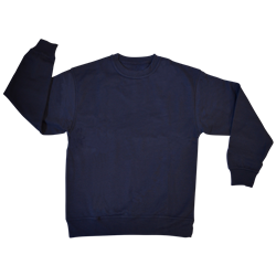 WARRIOR Polycotton Sweatshirt Navy