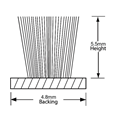 SCHLEGEL Weatherproof Pilebrush Seal