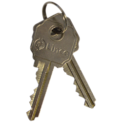 LINCE Nautic Brass Body Corrosion Resistant Open Shackle Padlock