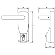 UNION ExiSAFE Lever Operated Outside Access Device