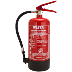 THOMAS GLOVER PowerX Fire Extinguisher - Water With Additive 3L