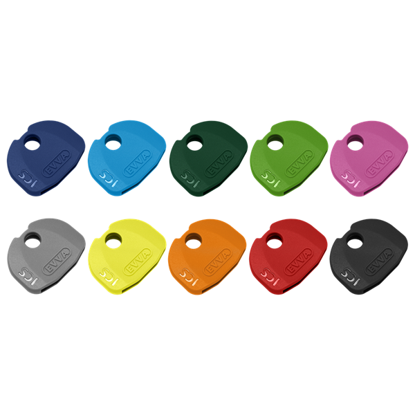 EVVA ICS Coloured Key Caps