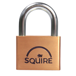 SQUIRE Lion Range Brass Open Shackle Padlocks