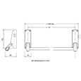 BRITON 378E Panic Latch