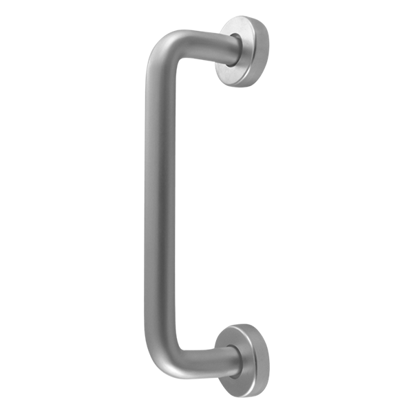 DORTREND 20RCR2 Bolt Fix Round Rose Aluminium Pull Handle