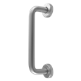 DORTREND 20RCR2 Bolt Fix Round Rose Aluminium Pull Handle