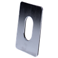 SOUBER TOOLS UE1 Self Adhesive Oval Escutcheon