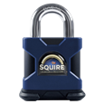 SQUIRE SS50S Stronghold Steel 6 Pin Open Shackle Padlock