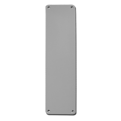 DORTREND 75mm Wide Rounded Aluminium Finger Plate