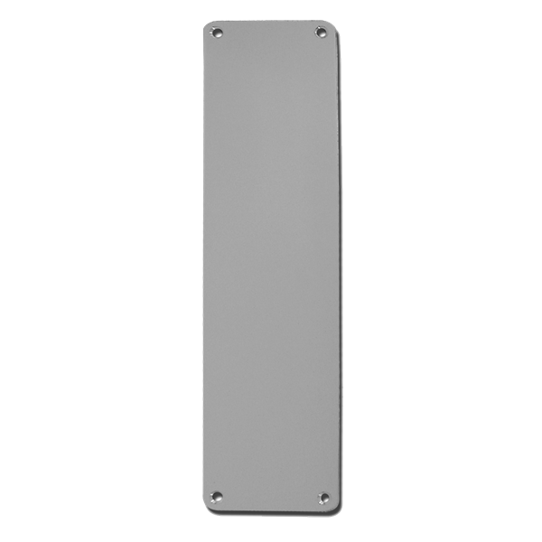 DORTREND 75mm Wide Rounded Aluminium Finger Plate