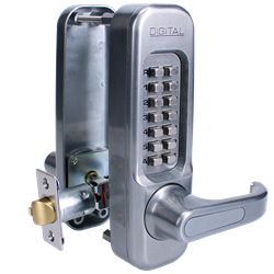LOCKEY 1150 Series Lever Handle Digital Lock With 60mm Latch