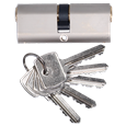 ASEC Vital 6 Pin Oval Double Cylinder