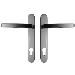 ASEC Vital Lever Short Backplate 121mm Screw Centres