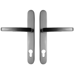 ASEC Vital Lever Long Backplate 211mm Screw Centres