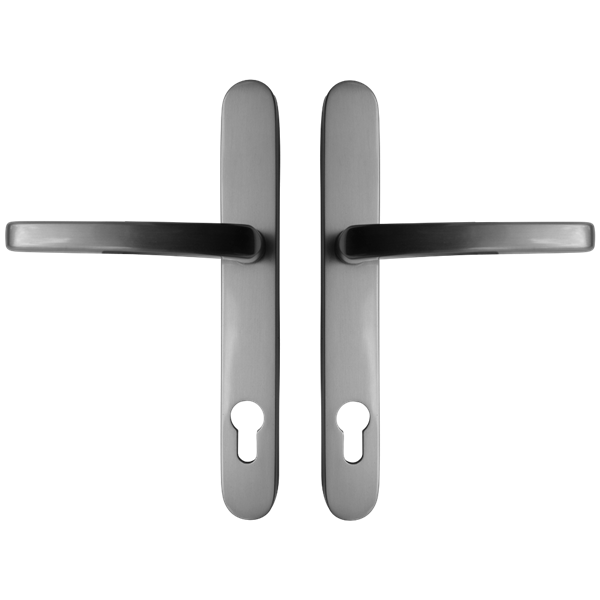 ASEC Vital Lever Long Backplate 211mm Screw Centres